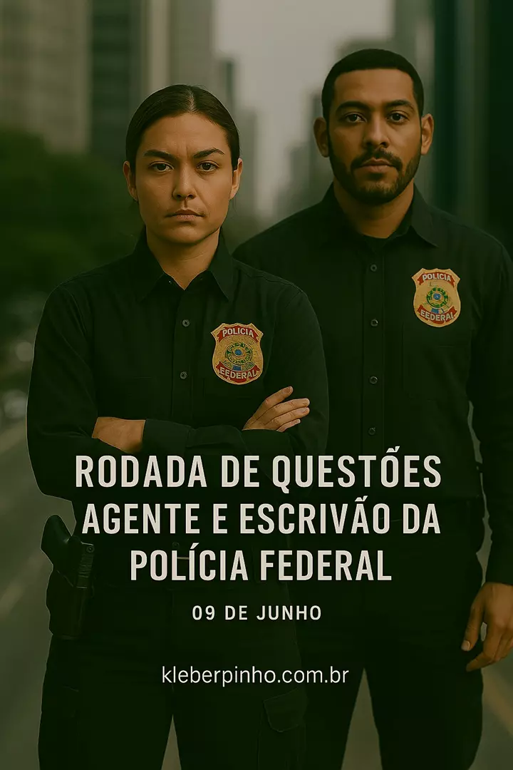 Rodadas de Questões - Escrivão e Agente
